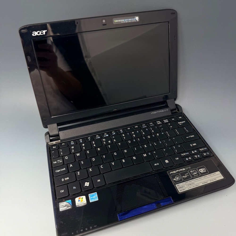 Acer Aspire One NAV50 Netbook 10.1" Intel N450 1GB RAM 160GB Parts or Repair